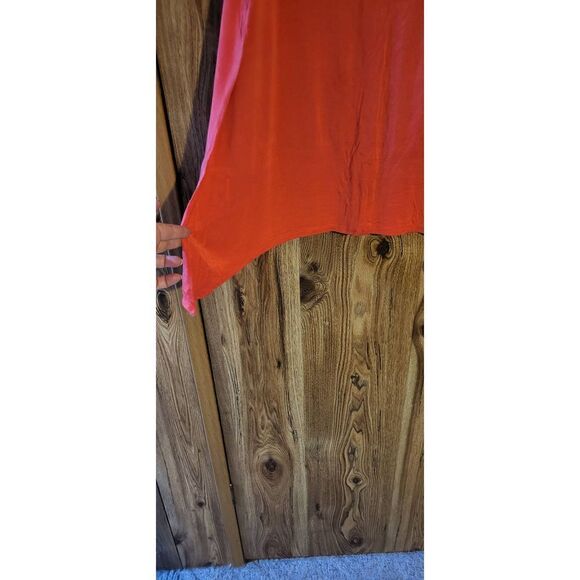 Ellie & Kate coral sleeveless blouse - Picture 2 of 5